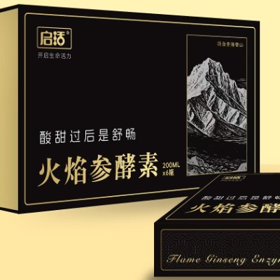 火焰参酵素6瓶/盒