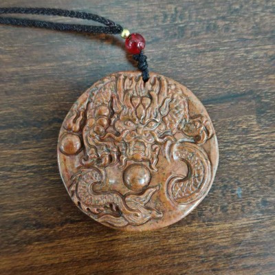 龙形吊坠5A级